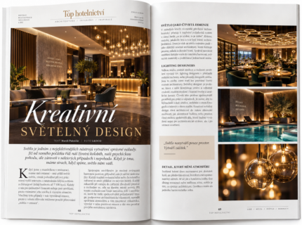 LEDCO v TOP HOTELNICTVÍ 2013 – Kreatívny svetelný dizajn
